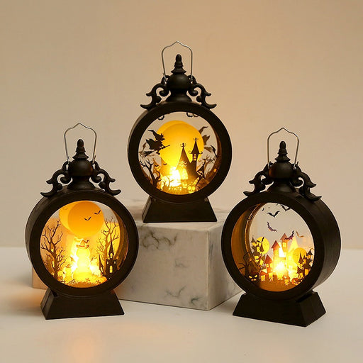 Whimsical Halloween Castle Lantern - Infusing Your Festive Decor with Enchantment
