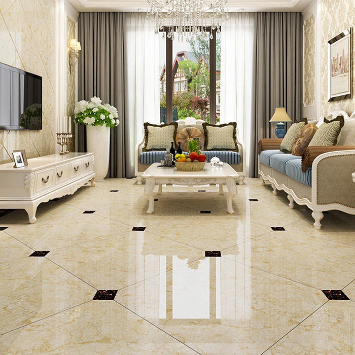 Luxurious PVC Tile Decal with Chic Diagonal Pattern