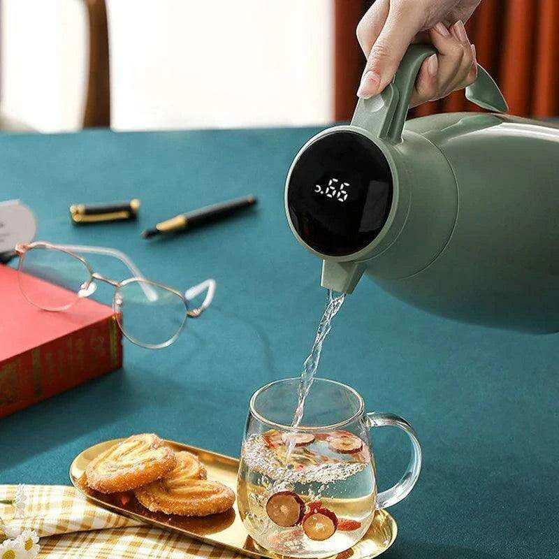 2L Elegant Touchscreen Thermal Beverage Dispenser - Premium Hot Drink Server - Très Elite