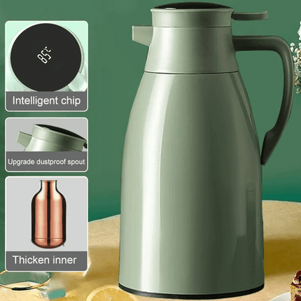 2L Elegant Touchscreen Thermal Beverage Dispenser - Premium Hot Drink Server - Très Elite