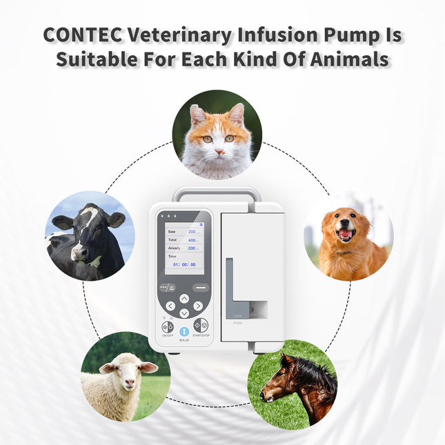 SP750VET Veterinary Infusion Pump With Accurate Flow Control And Alarm