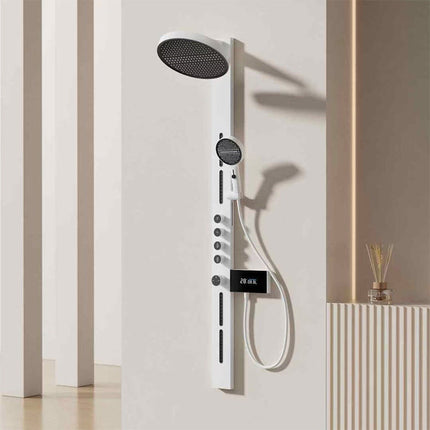 Matte Grey Thermostatic Shower Set | Concealed Design & Luxury