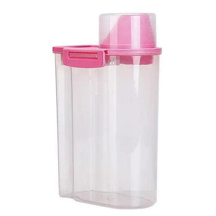 2.5L Multi-Functional Food Storage Container with Measuring Cup Lid- Très Elite- Très Elite