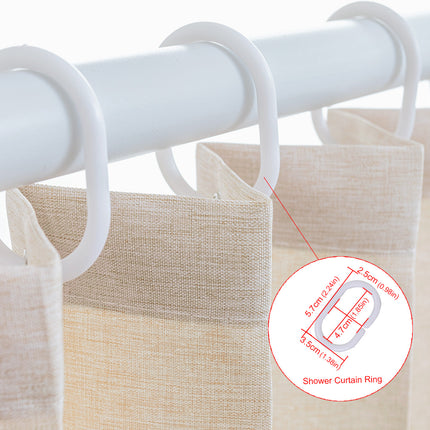 Bathroom Waterproof Folding Hanging Curtain