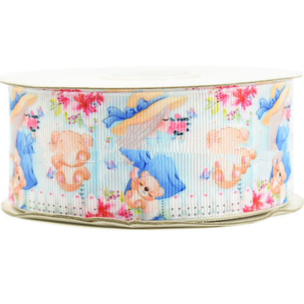Peekaboo Studio Cartoon Printed Ribbon Pet Shoes & Hair Accessories