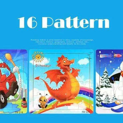 Montessori Interactive 3D Wooden Puzzle - Engaging Learning Toy for Young Adventurers