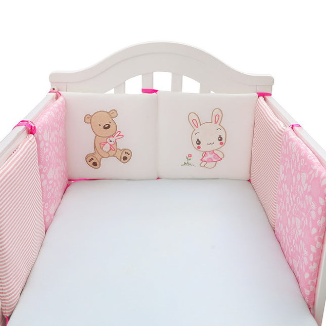 Peekaboo Studio Children's Bed Fence with Adjustable Height & Safety D