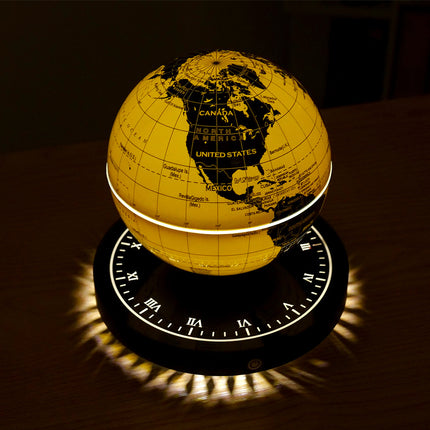Très Elite Magnetic Levitation Globe with LED Night Light & 360° Rotat