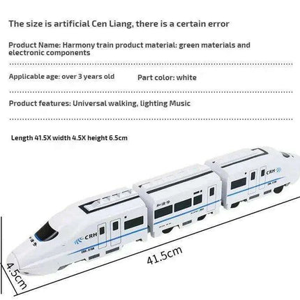 Electric Harmony Express Train Set - Premium Railway Experience for Junior Engineers