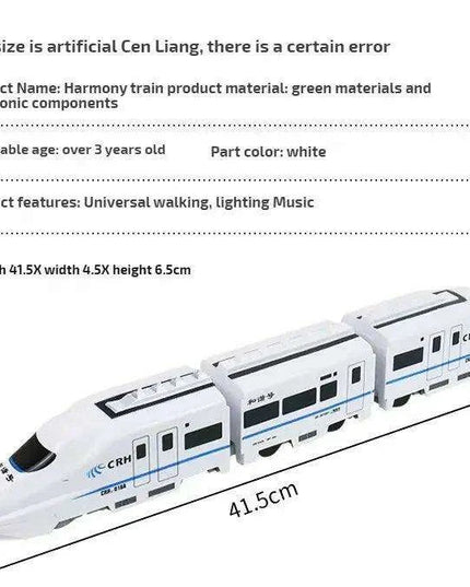 Electric Harmony Express Train Set - Premium Railway Experience for Junior Engineers