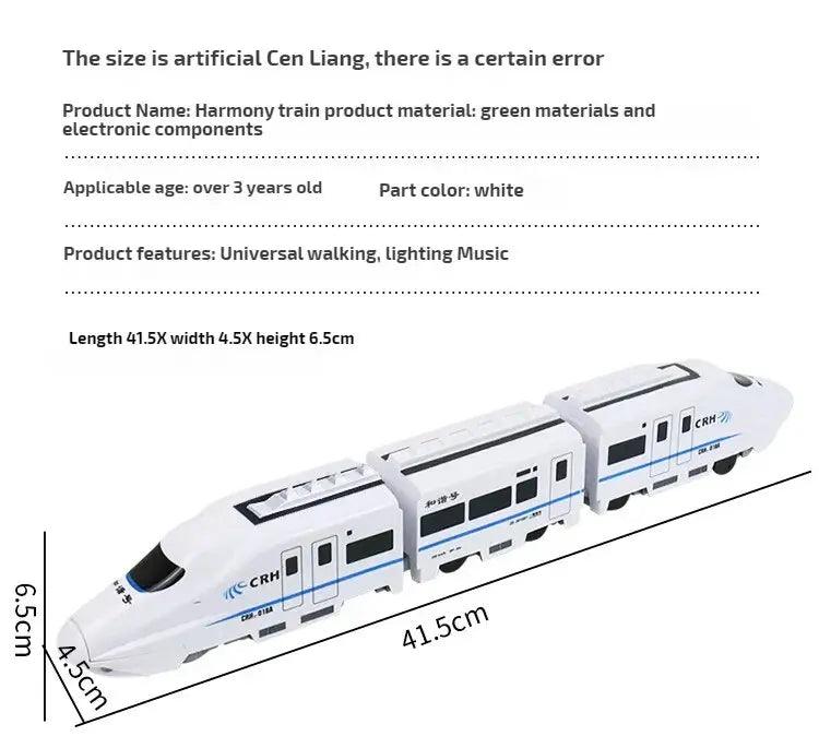 Electric Harmony Express Train Set - Premium Railway Experience for Junior Engineers