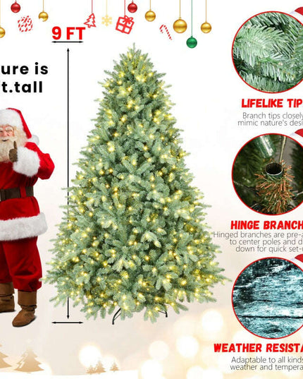 PE, PVC Christmas Tree, Green