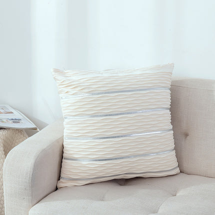 Simple Luxury Striped Velvet Pillow Cover Pillow Cushion Cover Pillow