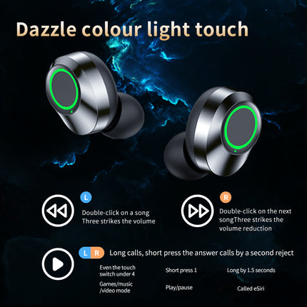 YD03 Wireless Bluetooth-compatible Headset TWS Large Screen Smart Digi