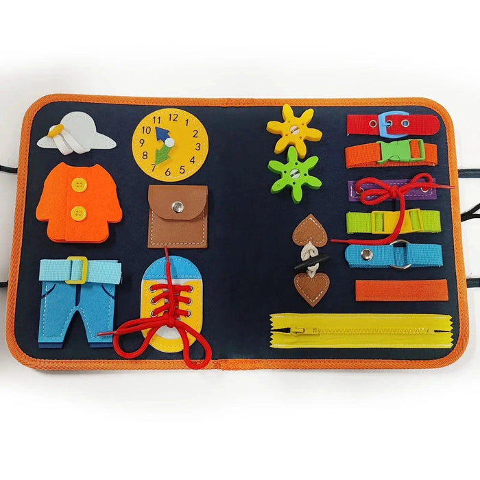 몬테소리 교구 장난감 바쁜 보드 - 유아를 위한 교육 장난감