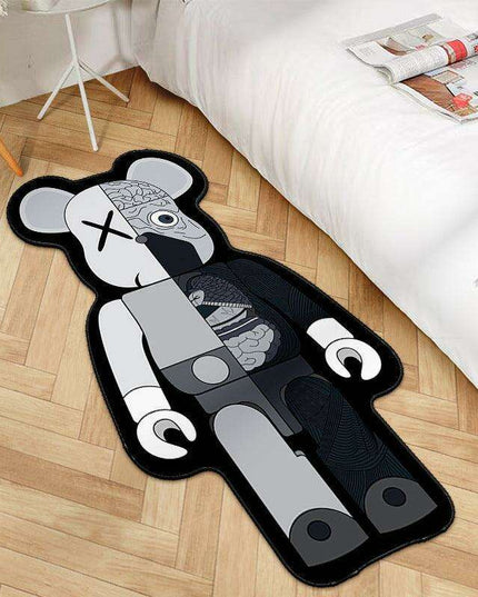 Fierce Alien Bear Customizable Polyester Area Rug Series