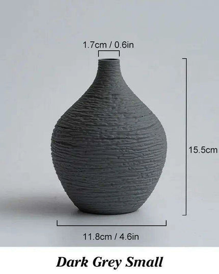 Ceramic Vase Set: Nordic Elegance for Timeless Home Decor and Gifting