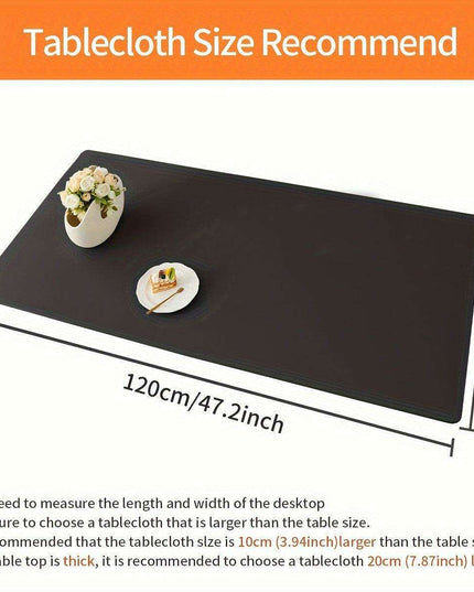 Sleek Black Waterproof Elastic Table Cover for Events and Outdoor Gatherings