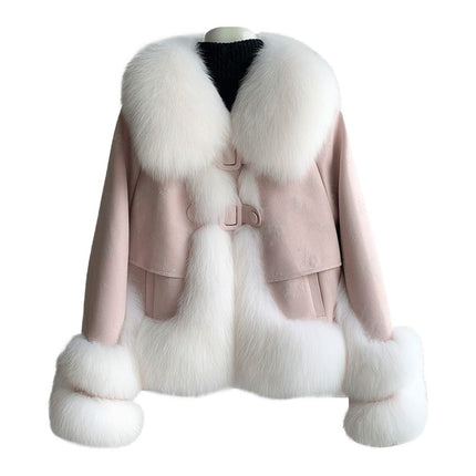 Peekaboo Studio Women's Thickened Warm Winter Jacket - Stylish & Cozy