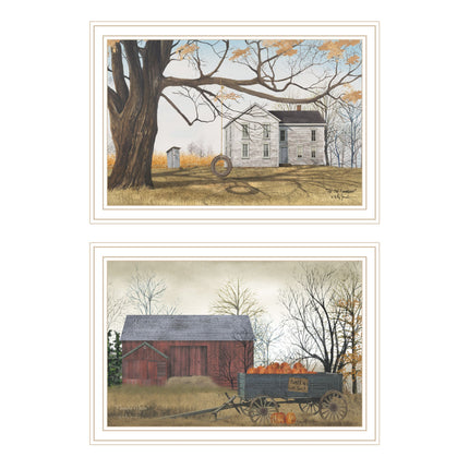 Billy Jacobs 2-Piece Farmhouse Wall Art Set - Framed, Multicolor