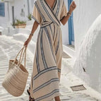 Beige With Patterned Design