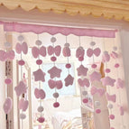 Powder series arch door curtai