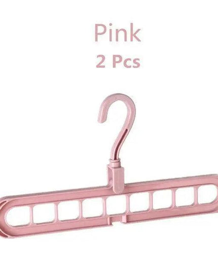 Maximize Closet Space with Non-Slip Plastic Hangers for Neat Wardrobe Organization