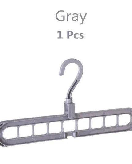 Maximize Closet Space with Non-Slip Plastic Hangers for Neat Wardrobe Organization