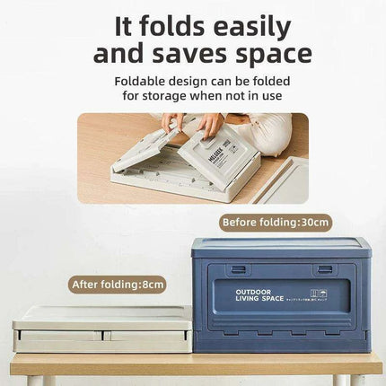 3-Piece Extra Large Folding Storage Box Set for Clothes, Toys, and Household Items - Très Elite