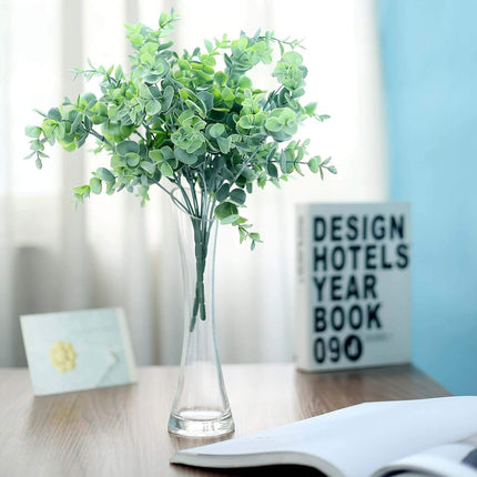 AliKopy 14" Artificial Eucalyptus Branches - Lifelike Greenery Bouquet