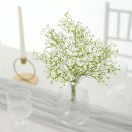 AliKopy 14" Real Touch Artificial Baby's Breath Flower Arrangements -