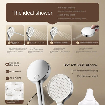 AliKopy Modern Concealed Shower Set with Easy Installation & Storage S