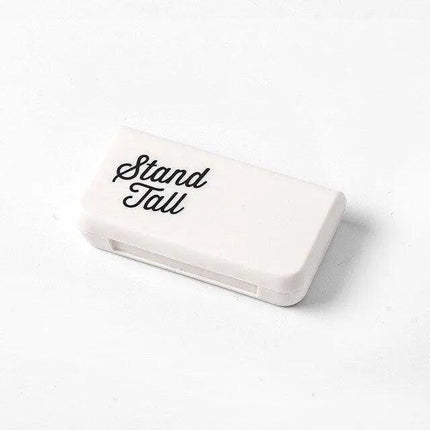 Portable Eco-Friendly 3-Section Pill Organizer for Travel