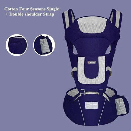 3-in-1 Versatile Baby Carrier - Ultimate Comfort Solution for Infants and Toddlers up to 36 Months