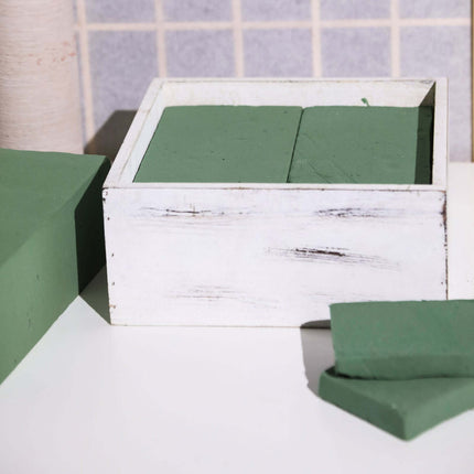AliKopy 3 Pack Green Wet Floral Foam Bricks - Ideal for Flower Arrange