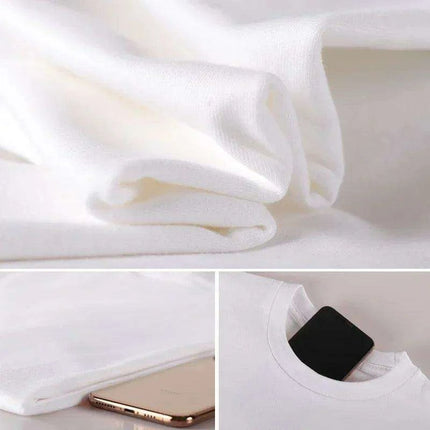 300gsm Premium Cotton Unisex Short-Sleeve T-Shirt - Pure White Blank Tee for Wholesale - Très Elite
