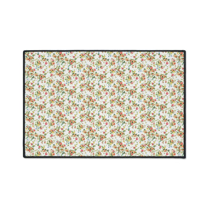 Elegant Vintage Floral Area Rug - Premium Design with Non-Slip Backing