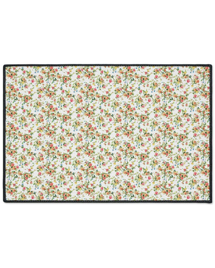 Elegant Vintage Floral Area Rug - Premium Design with Non-Slip Backing