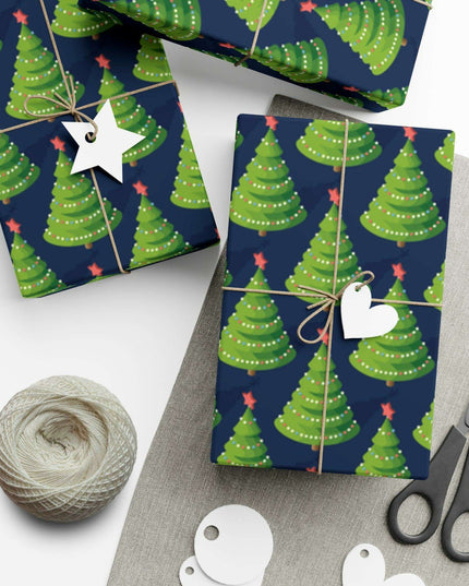 Sophisticated 3D Holiday Gift Wrap Set Crafted in the USA