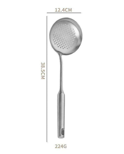 Premium 7-Piece Stainless Steel Cooking Utensil Set - Rust-Resistant Kitchen Tools