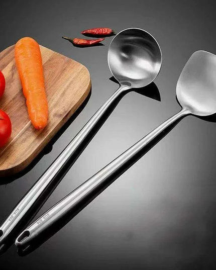 Premium 7-Piece Stainless Steel Cooking Utensil Set - Rust-Resistant Kitchen Tools
