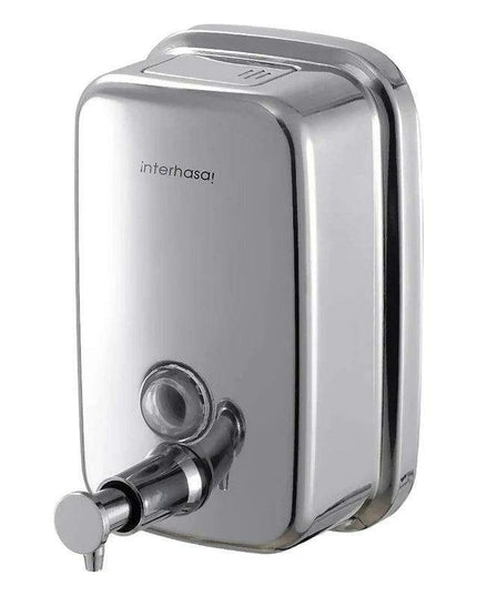 Stylish 304 Stainless Steel Wall-Mounted Liquid Soap Dispenser - Elegant Hygiene Solution