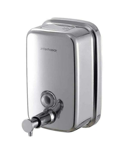 Stylish 304 Stainless Steel Wall-Mounted Liquid Soap Dispenser - Elegant Hygiene Solution