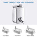 304 Stainless Steel Soap Dispenser - Durable Wall-Mounted