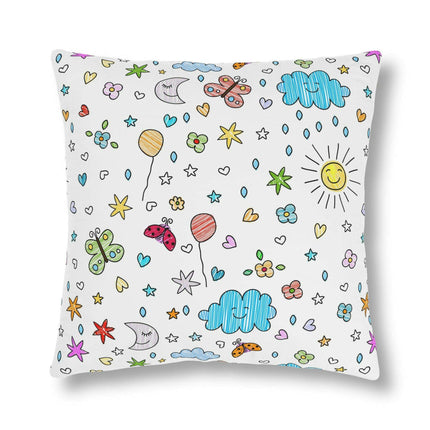 Chic Waterproof Floral Throw Pillows for Stylish Outdoor Living