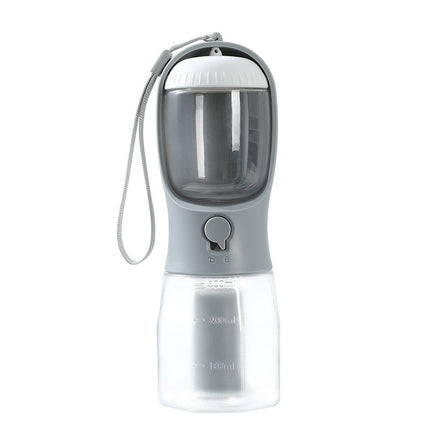 Dog Water Cup Drinking Food Garbage Bag Three-in-one Portable Small Mu