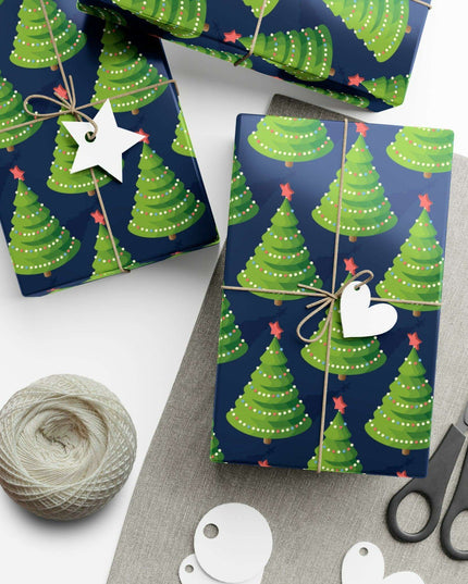 Sophisticated 3D Holiday Gift Wrap Set Crafted in the USA