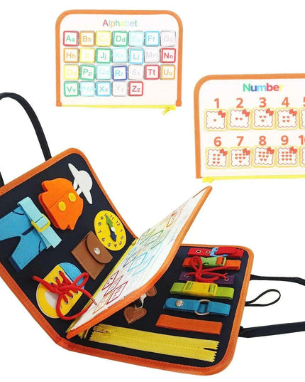 Wonderland Montessori Parish Toys Interactive Cloth Storybook - Inspiring Educational Adventure