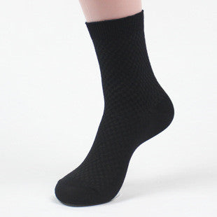 Peekaboo Studio Men's Bamboo Fiber Socks - Soft, Breathable Comfort