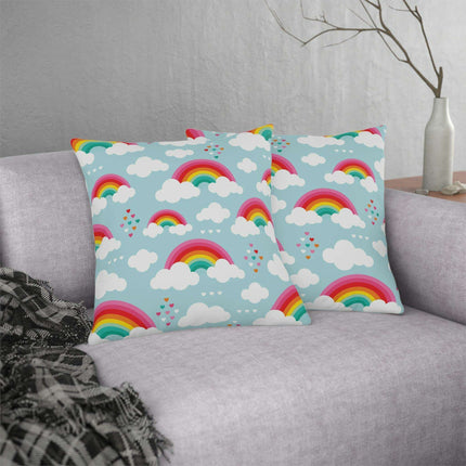 Elegant Weather-Resistant Cushion Set with Hidden Zipper Closure